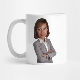 West Wing - CJ Cregg Bobblehead Mug